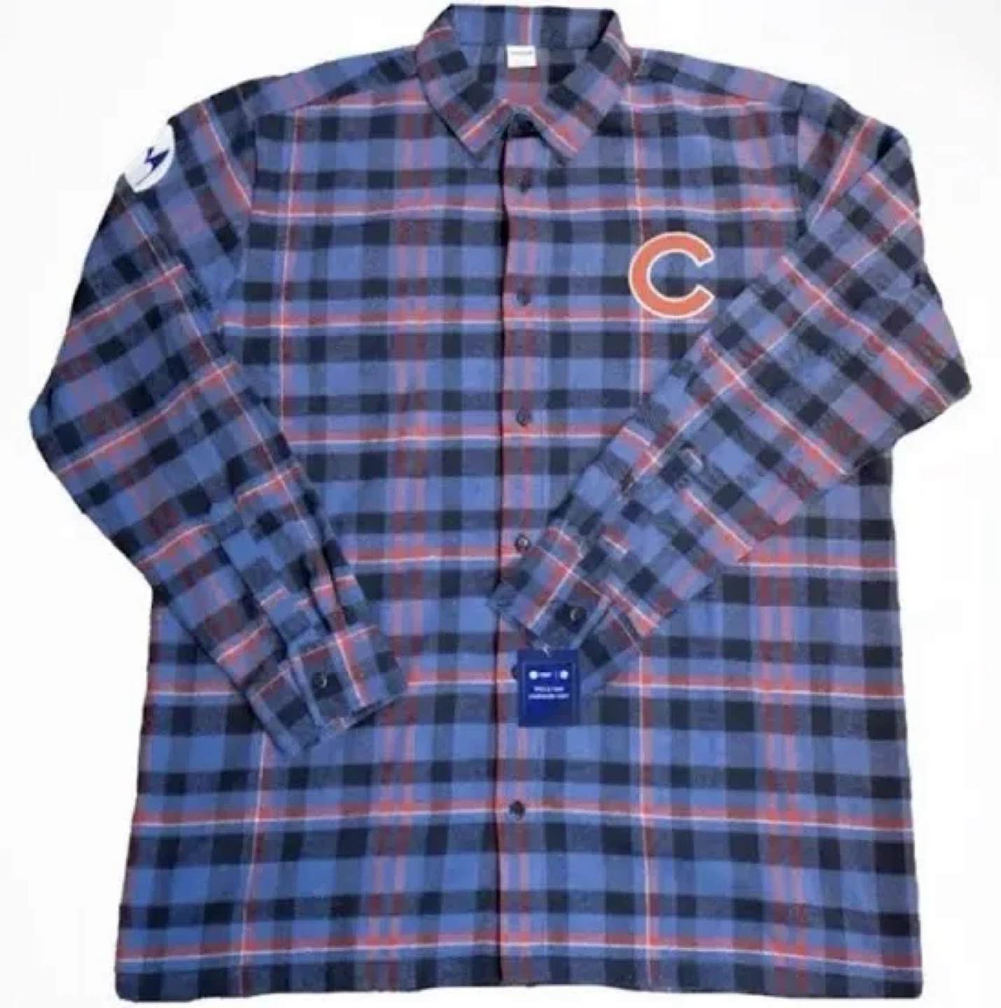 Chicago Cubs Flannel Shirt