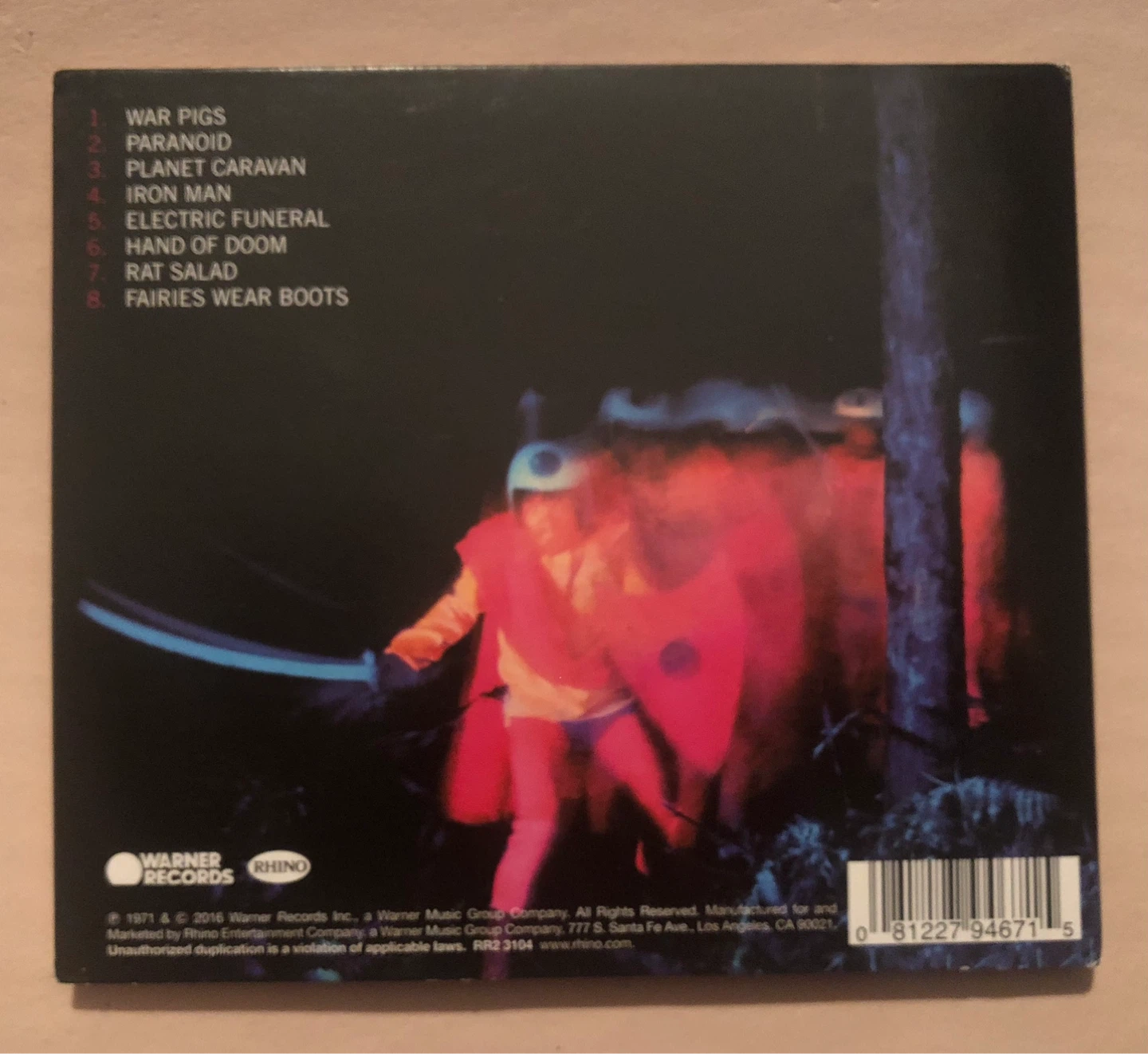 BLACK SABBATH | PARANOID CD - photo 3