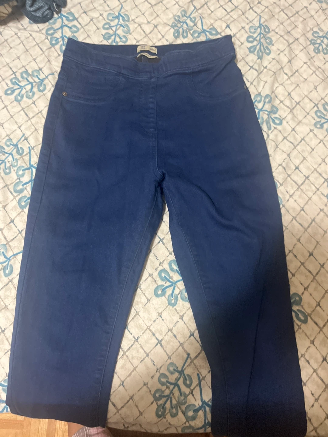 Blue Denim Capris