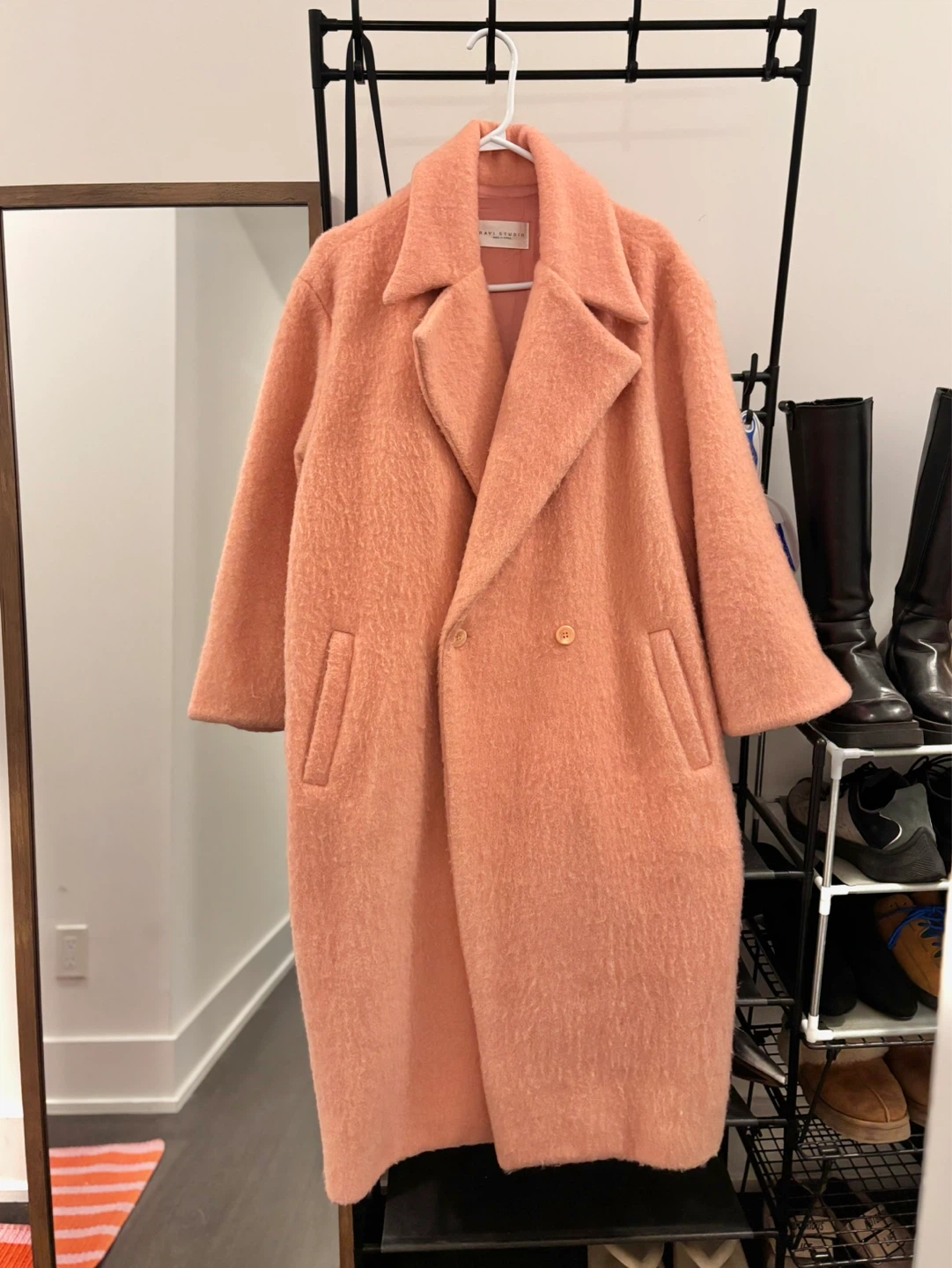 🍑 Pink Winter Coat for Sale 🍑