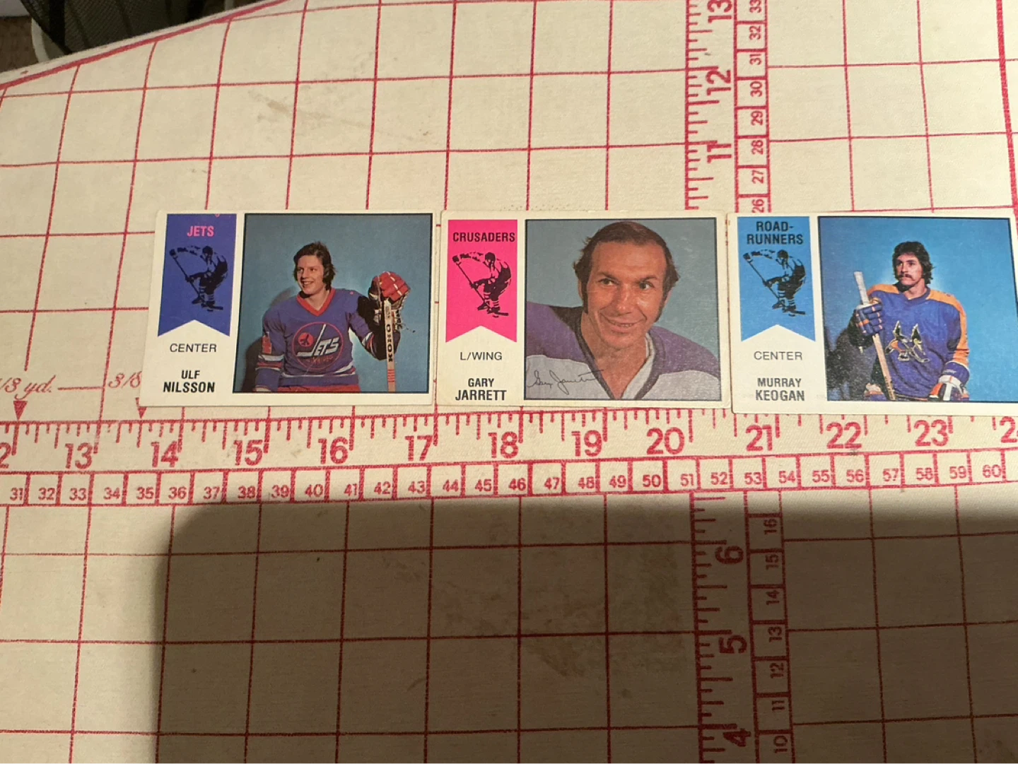 3. 1974-75 O-PEE-CHEE WHA Cards #’s 4, 44 & 61 !