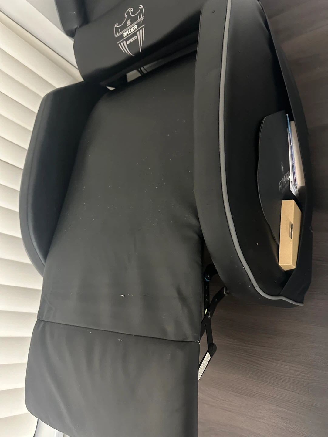 Black S-Racer Gaming Chair / Couch - photo 3