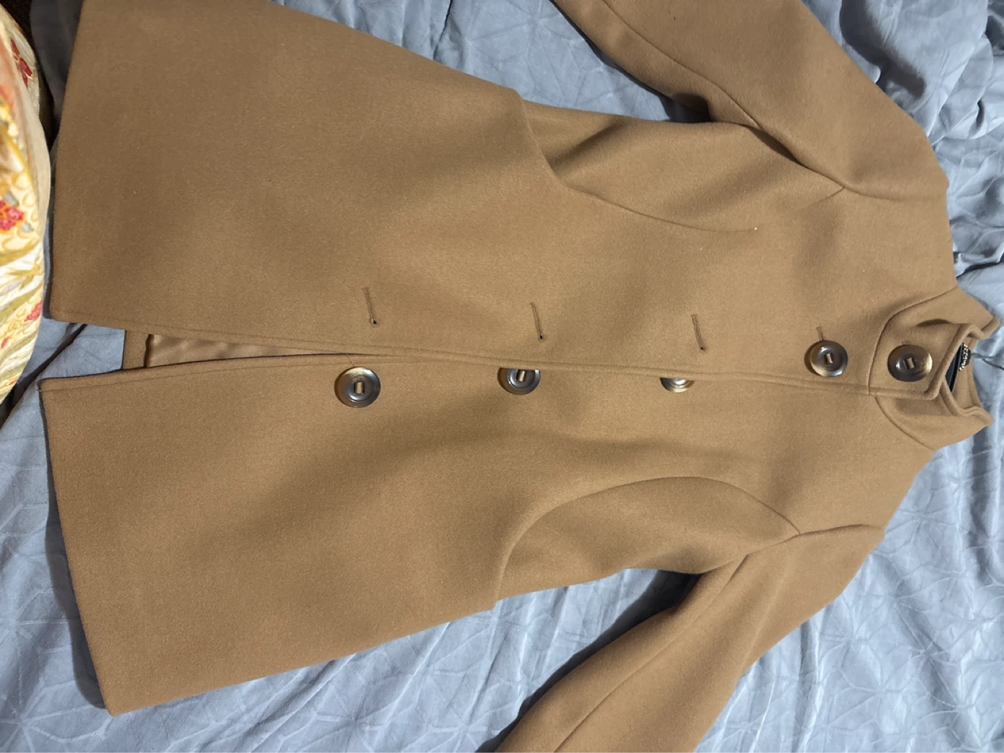 Camel Wool Blend Coat