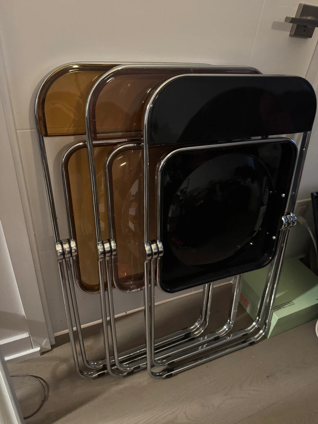 Set of 3 Folding Chairs