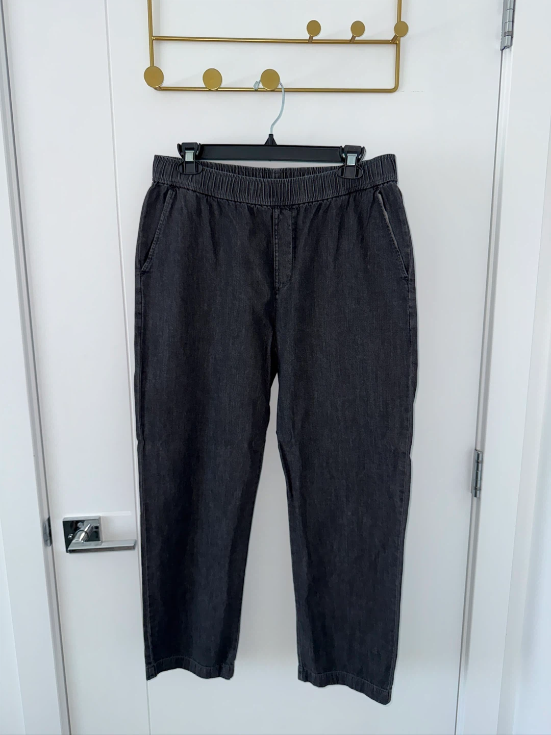 NEW Uniqlo Cotton Relaxed Ankle Pants - photo 3