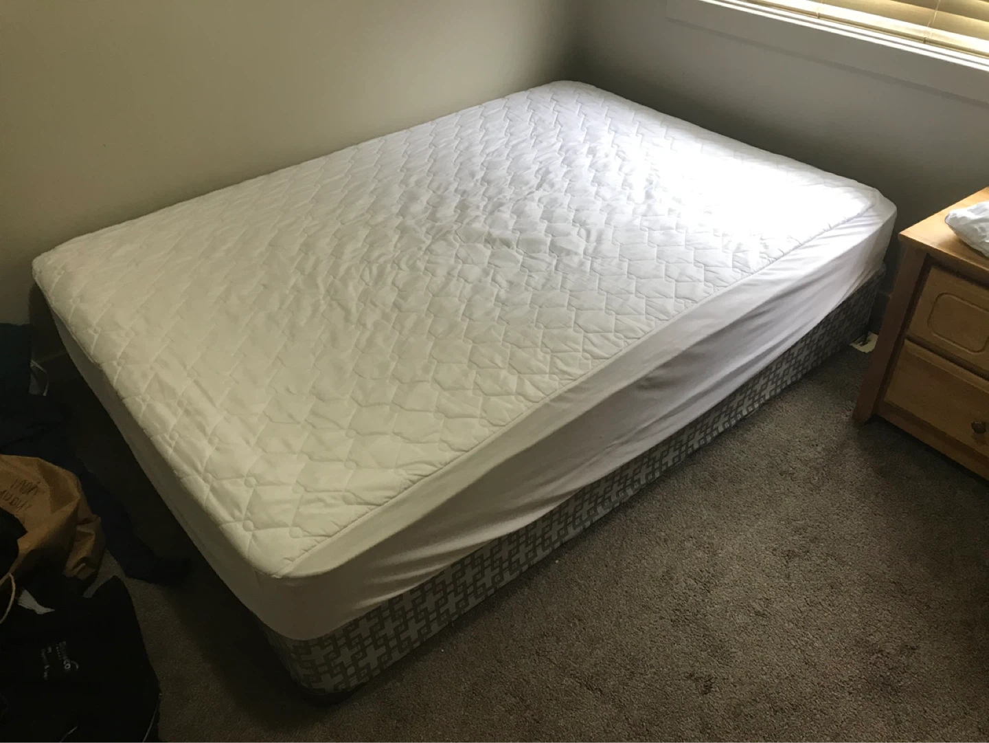 Twin Size Mattress with Box Spring