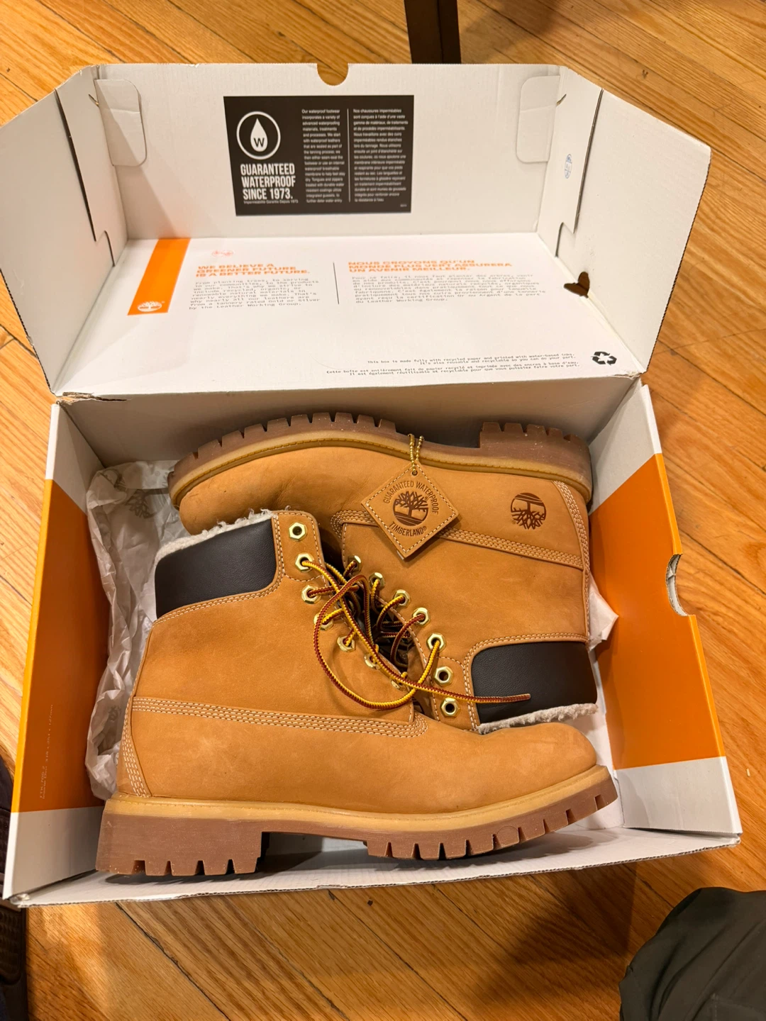 Timberland Waterproof Boots Size 8 US