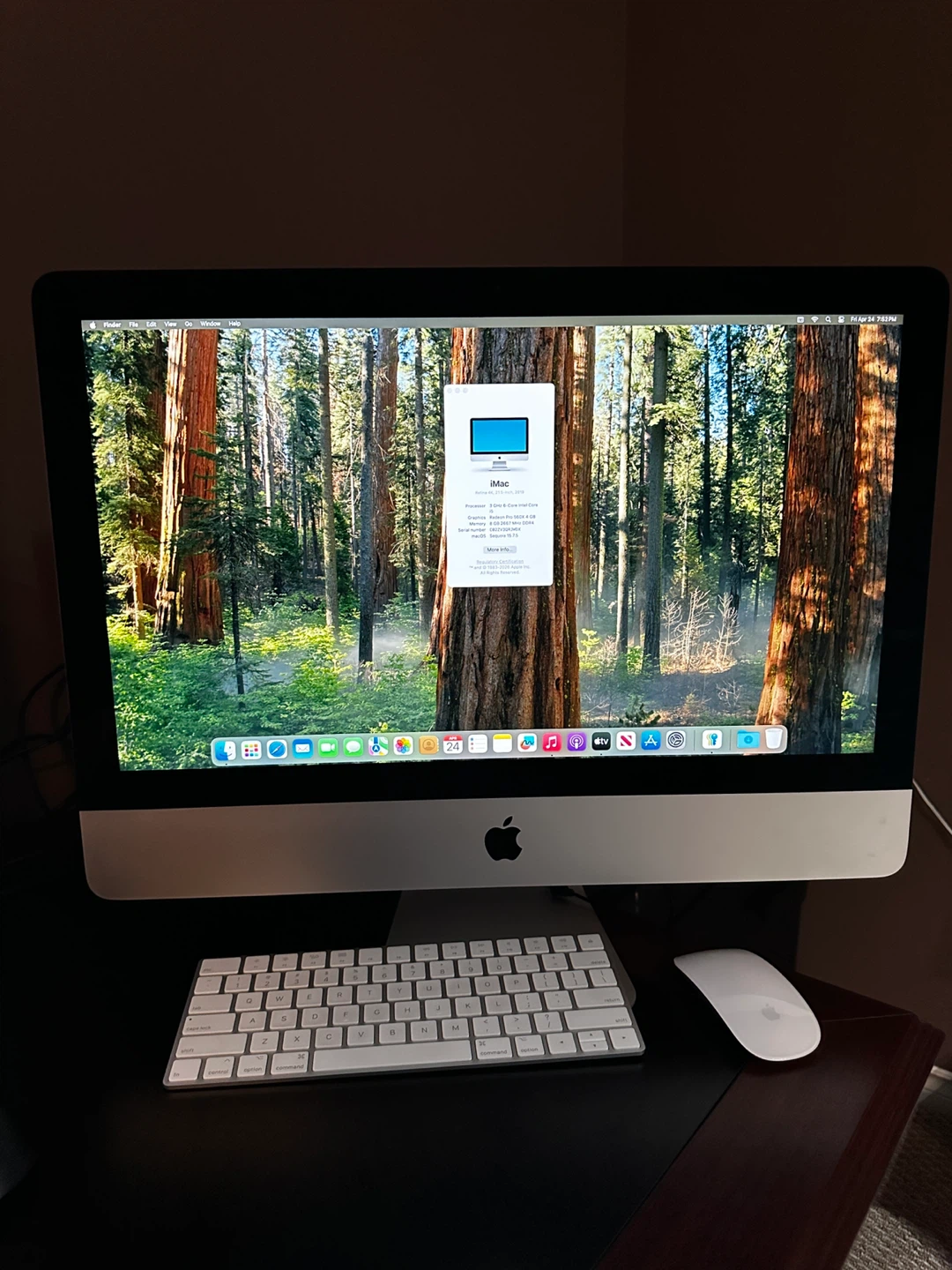 Apple iMac Retina 4K 21.5-inch, 2019