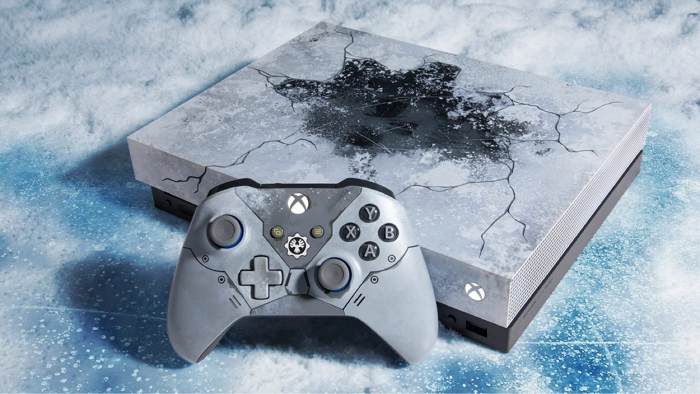 Xbox One X 1TB Gears 5 Limited Edition Console - photo 3
