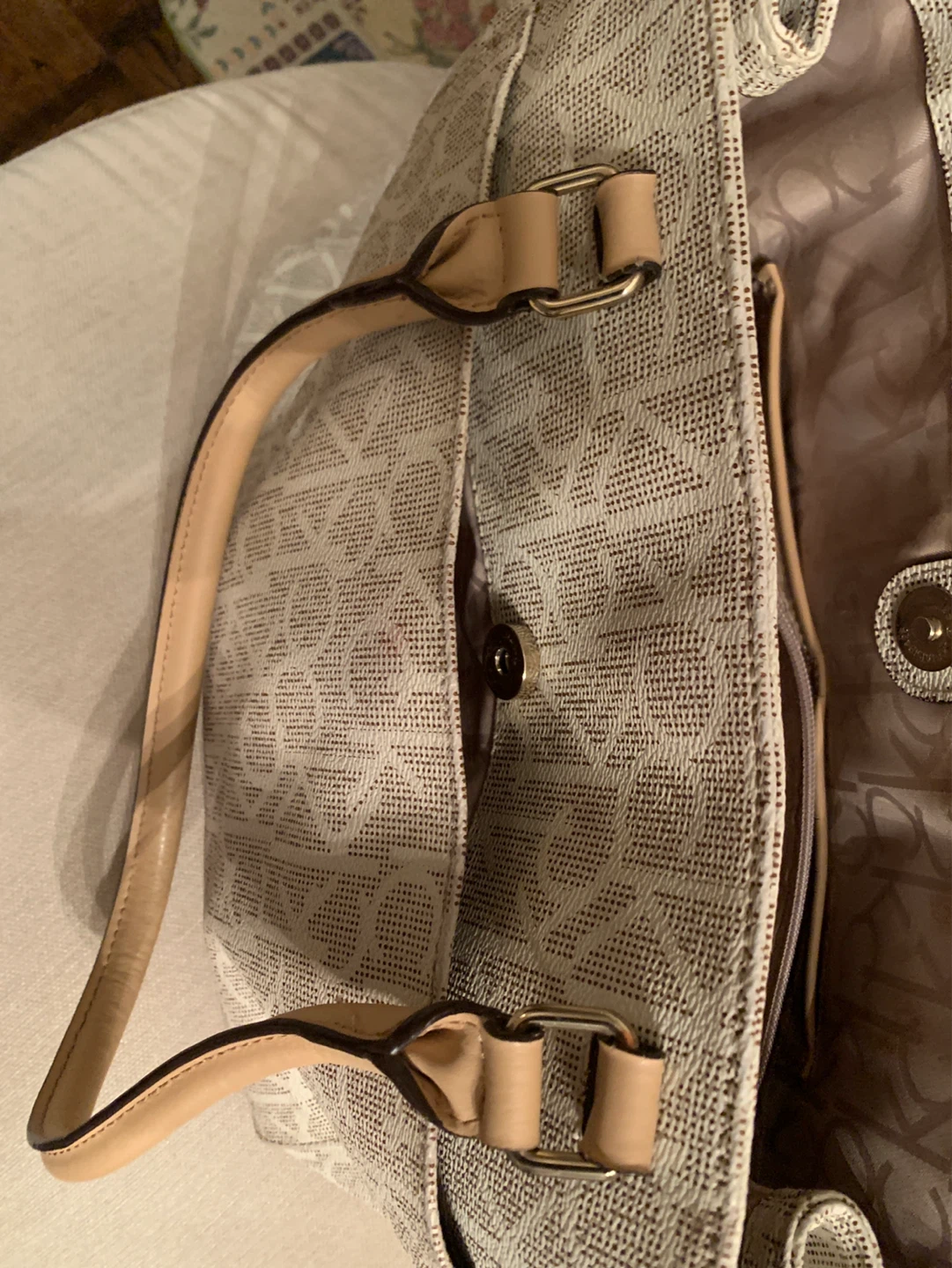 Calvin Klein Monogram Tote Bag - photo 5