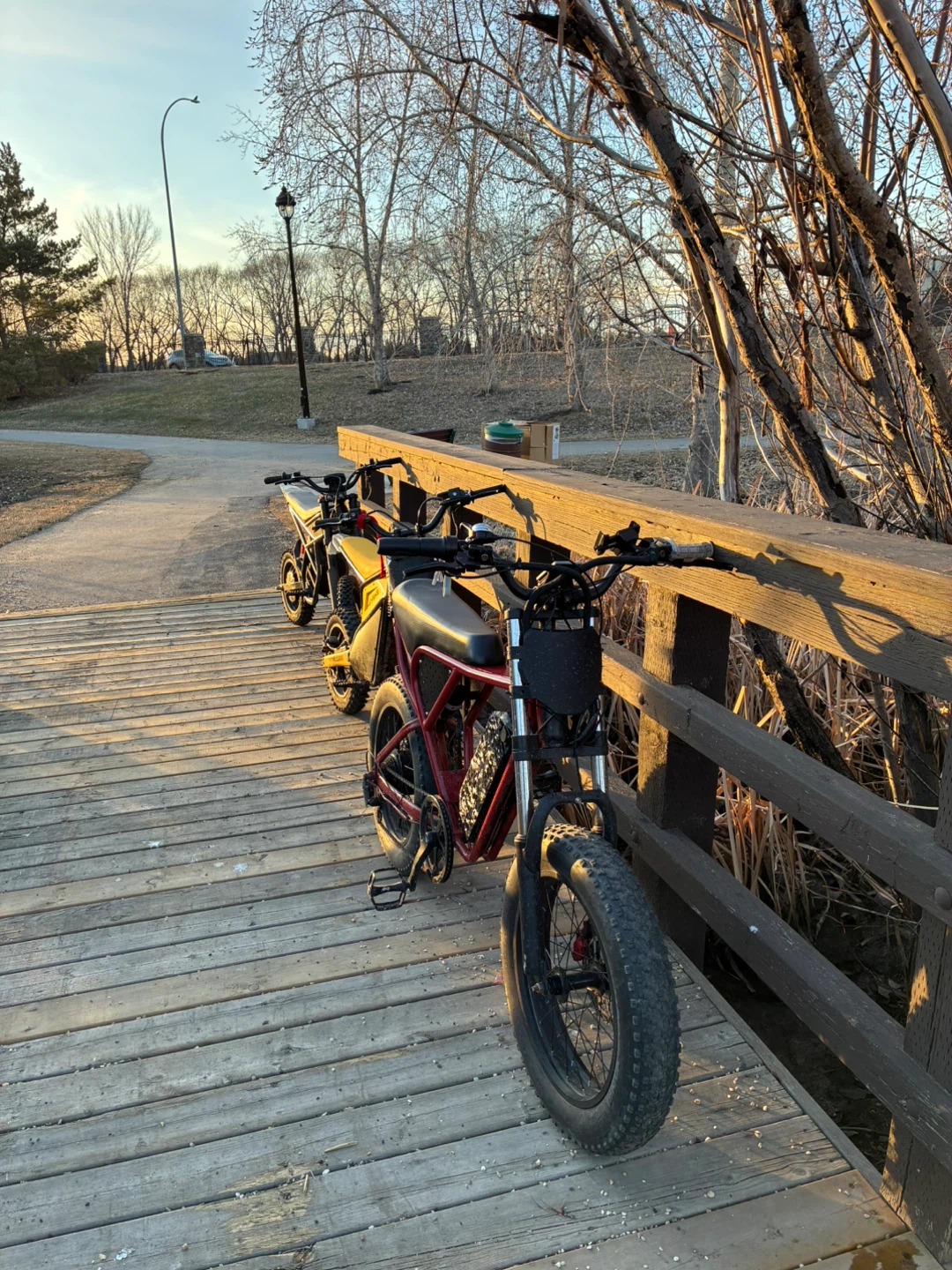 Red Electric Fat Tire Bike - photo 4
