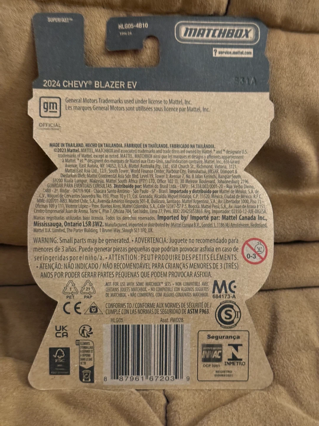 Matchbox Moving Parts 2024 Chevy Blazer EV - photo 2