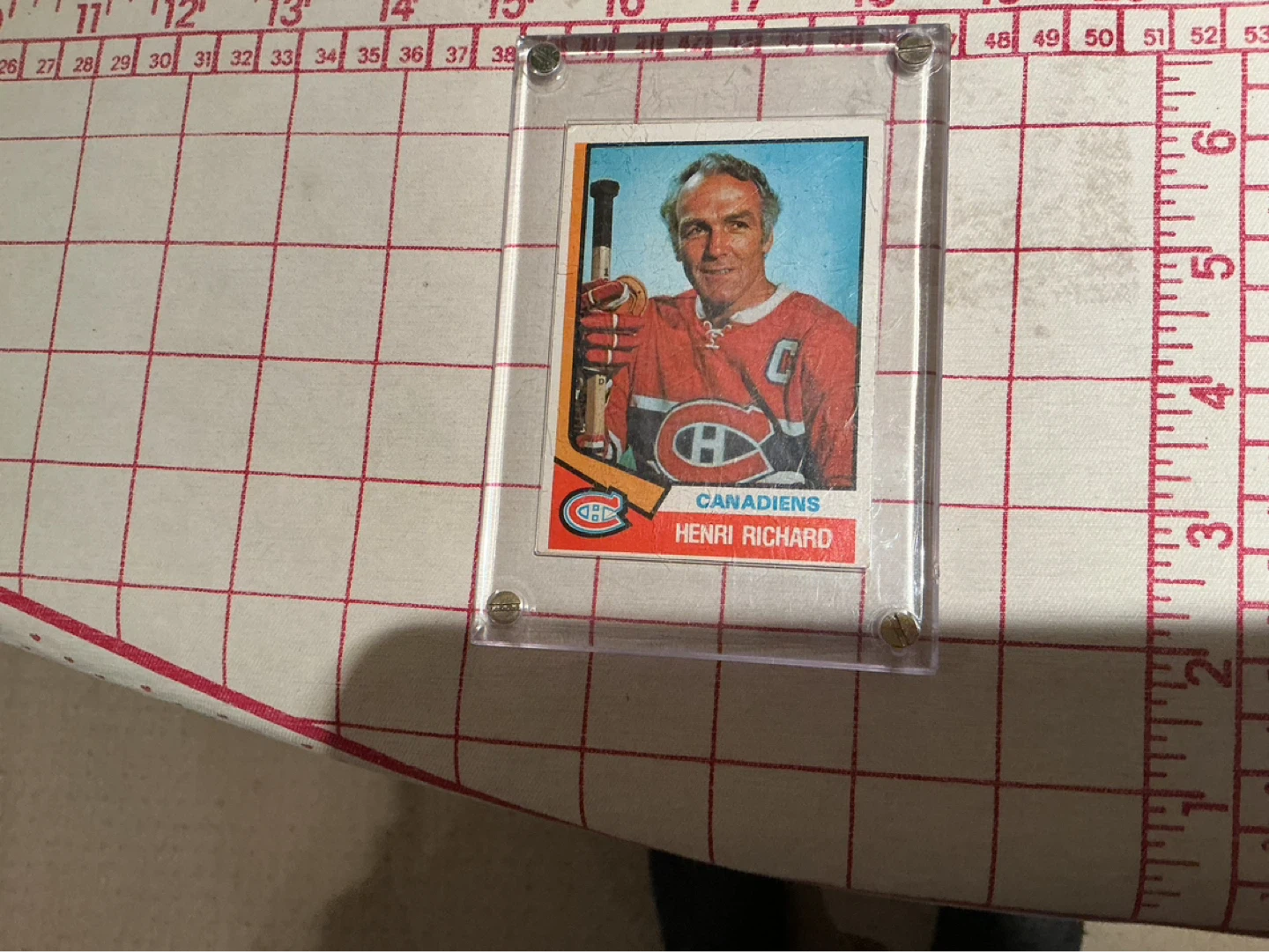 1974-75 O-PEE-CHEE HENRI RICHARD Card # 321 ! - photo 3
