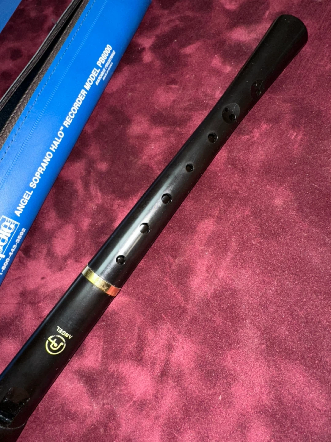 Peripole Angel Soprano Halo Recorder PB6000 Baroque Fingering - photo 3