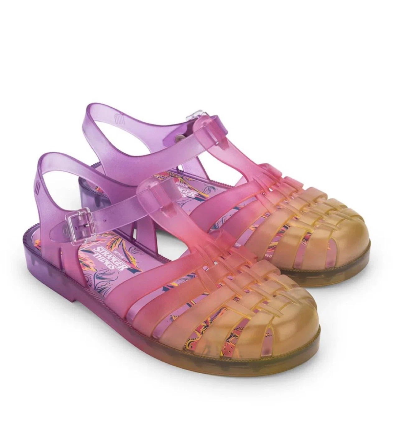 Melissa x Stranger Things Jelly Sandals size 5