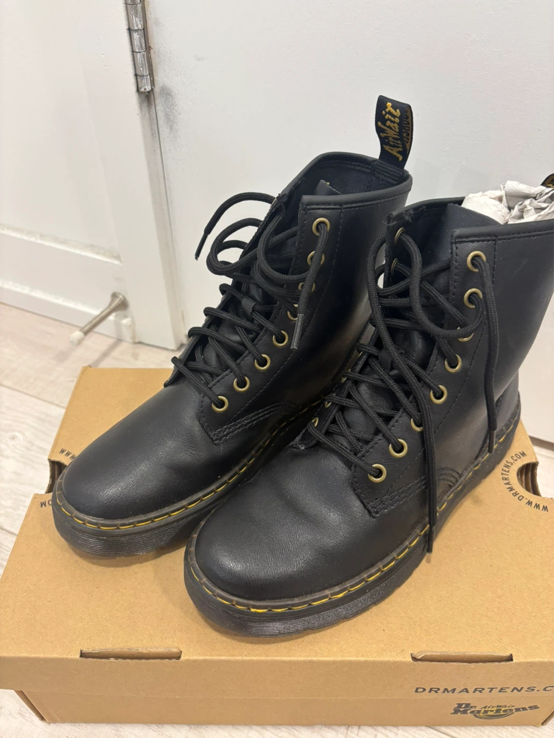 Dr. Martens Black Leather Boots - photo 2