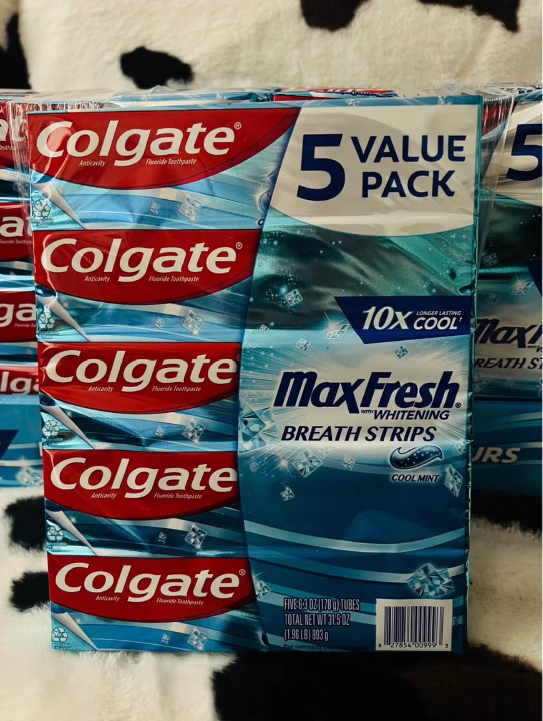 Colgate Max Fresh Toothpaste 5 Value Pack