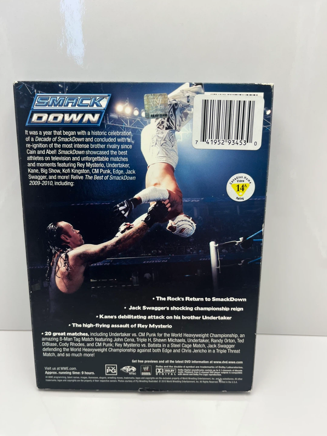 WWE SmackDown The Best of 2009-2010 DVD Set - photo 2