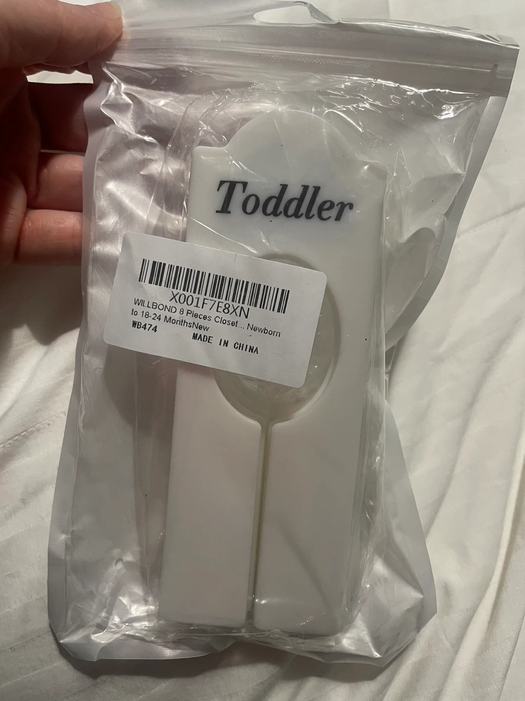 NEW! Baby & Toddler Closet Organizers (8 Pieces)