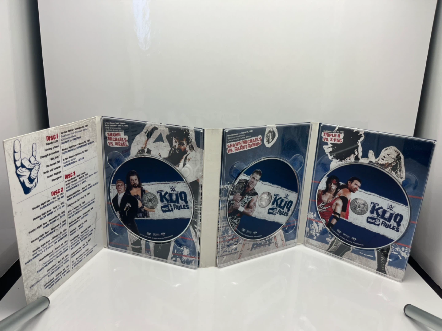 WWE The Kliq Rules DVD Set - photo 4