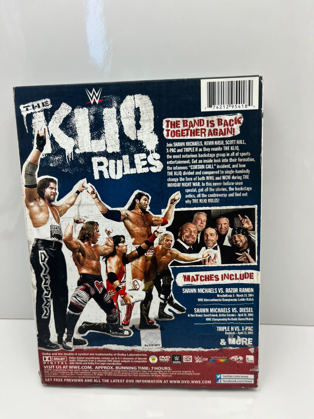 WWE The Kliq Rules DVD Set - photo 2