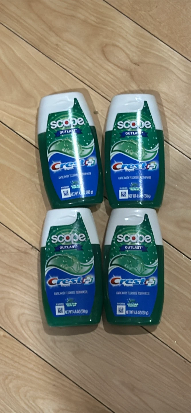Crest Complete Scope Toothpaste - 4.6 oz (4 Pack)