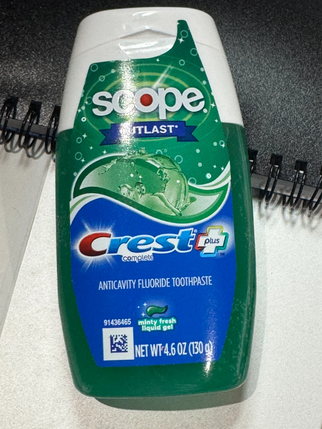 Crest Complete Scope Toothpaste - 4.6 oz (4 Pack) - photo 2