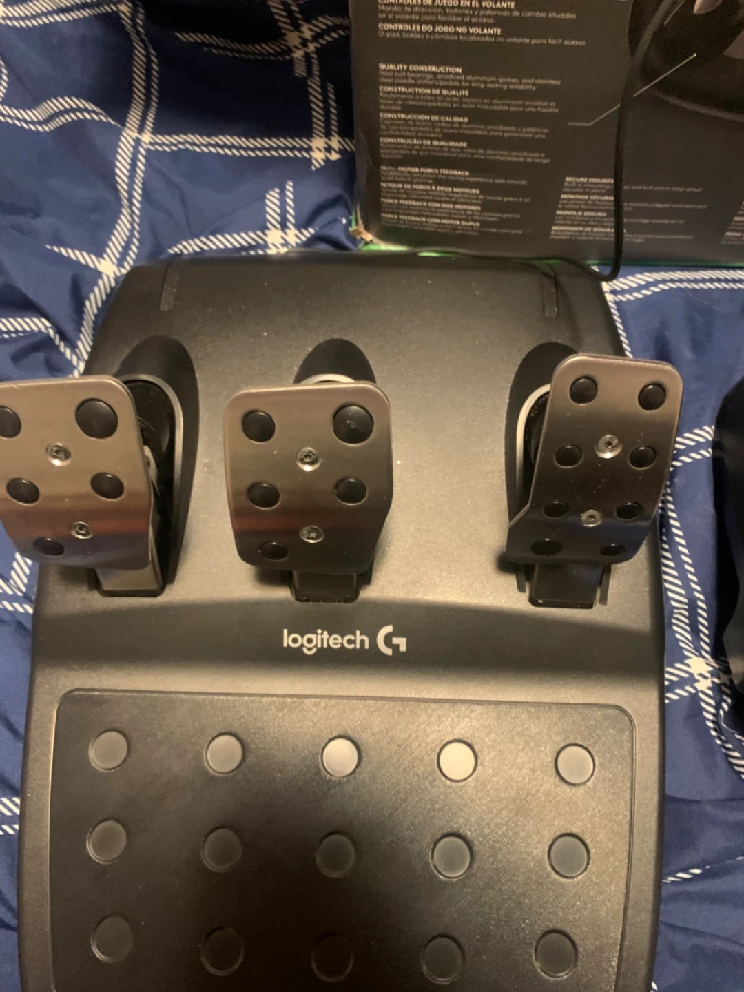 Logitech G920 Racing Wheel and Pedals for Xbox - photo 2