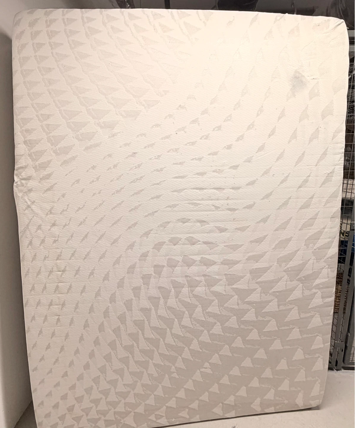 White Textured Mattress