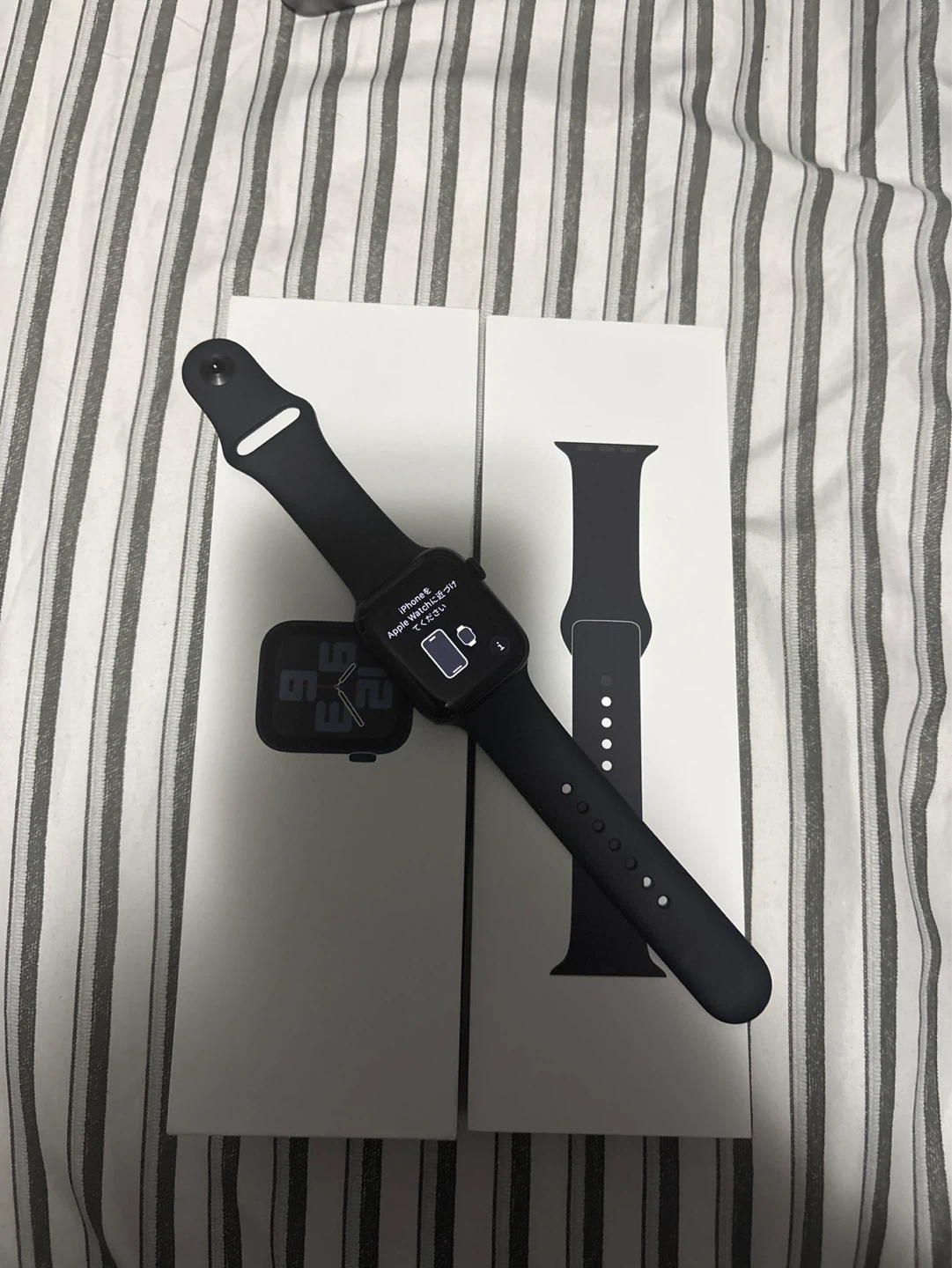 Apple Watch SE (2nd Gen) 44mm midnight Al mid SB S/M GPS