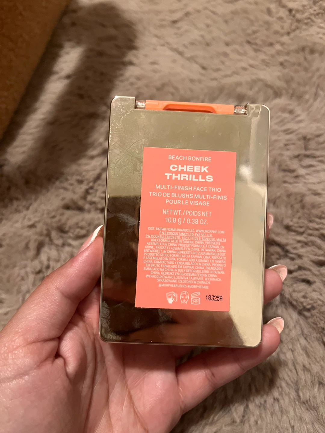 Morphe Beach Bonfire Cheek Thrills Multi-Finish Face Trio - photo 2