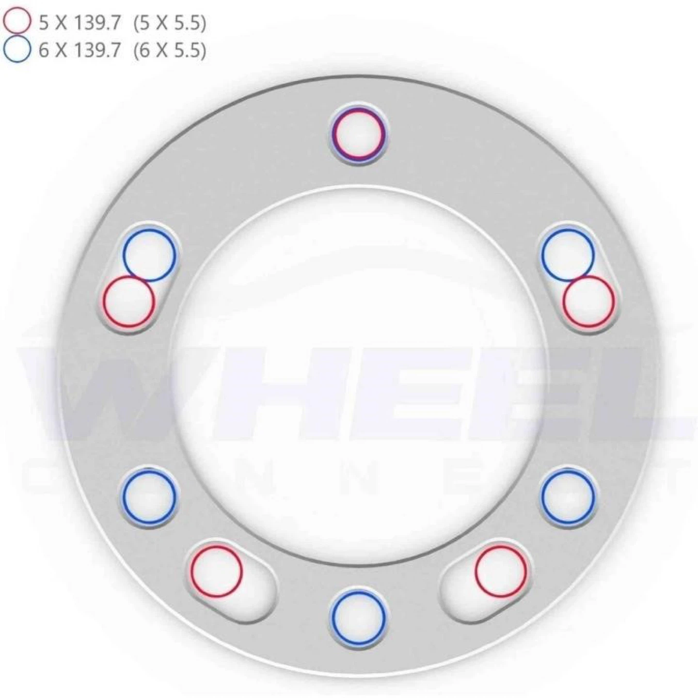 Light Truck Wheels Spacers 6mm - photo 2