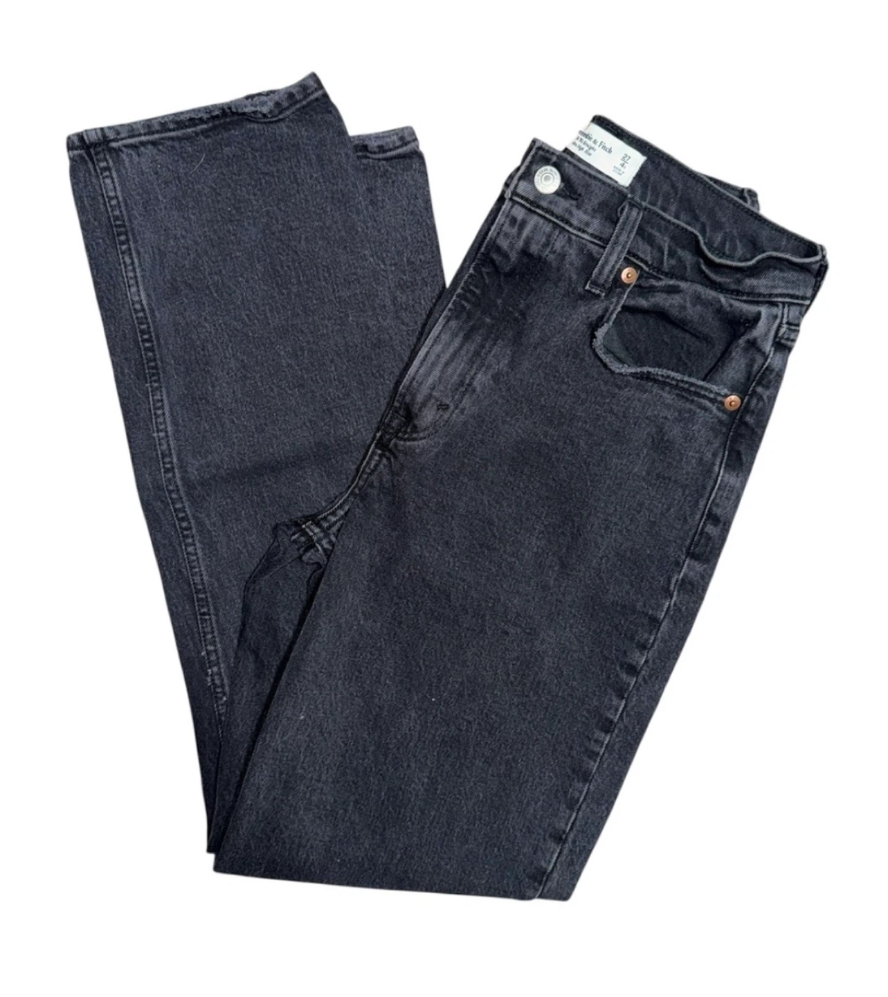 Abercrombie & Fitch "The 90’s straight ultra high rise jeans - photo 5