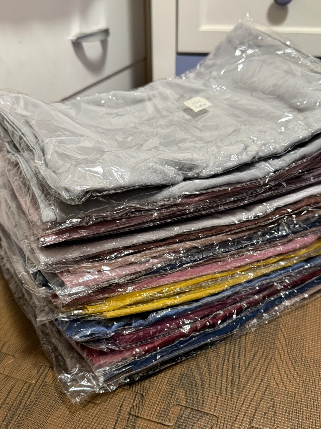 PART 2: Stack of Colourful Scarfs - photo 2