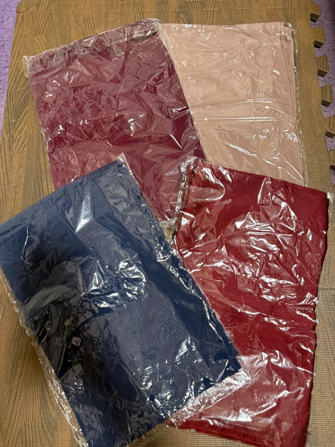PART 2: Stack of Colourful Scarfs - photo 5