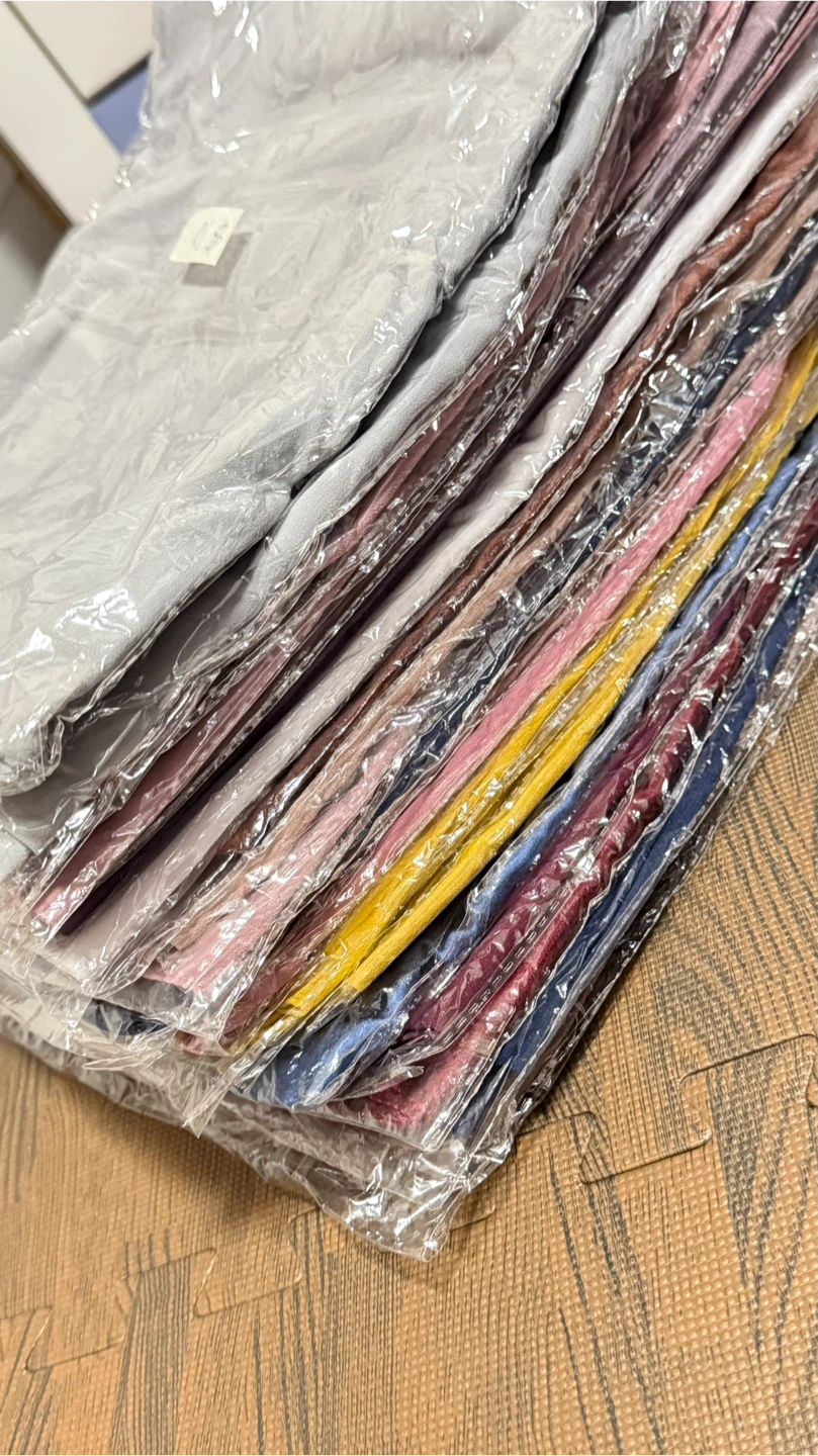 PART 2: Stack of Colourful Scarfs - photo 3