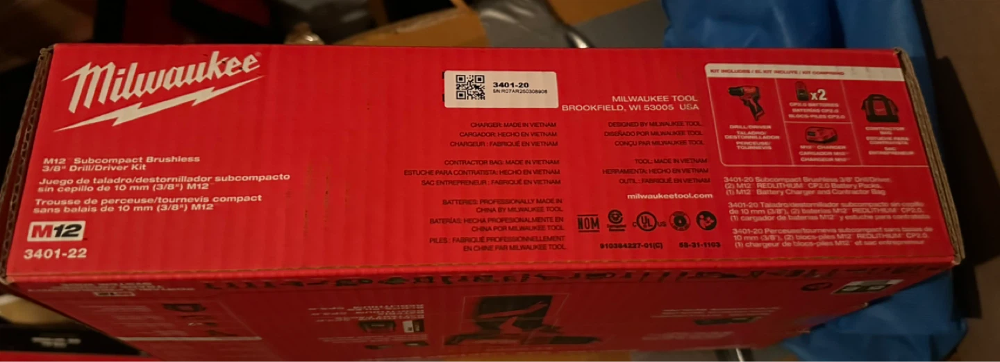 Milwaukee M12 Subcompact Brushless 3/8" Drill/Driver Kit - photo 2
