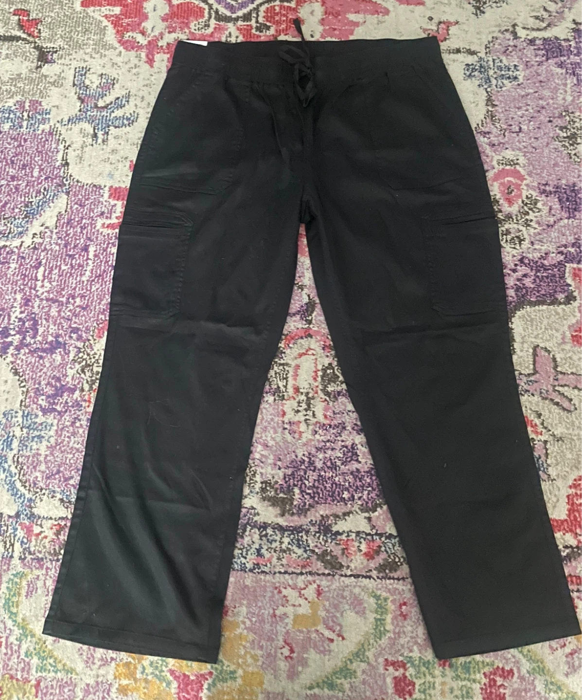 Buffalo David Bitton Black Cargo Pants - XL/TG