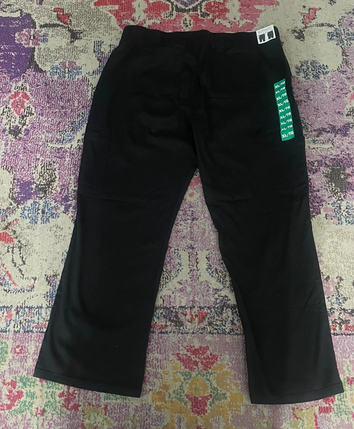 Buffalo David Bitton Black Cargo Pants - XL/TG - photo 2