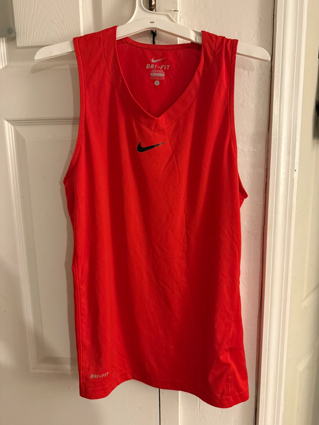 Nike Dri-FIT Red Tank Top - Size L