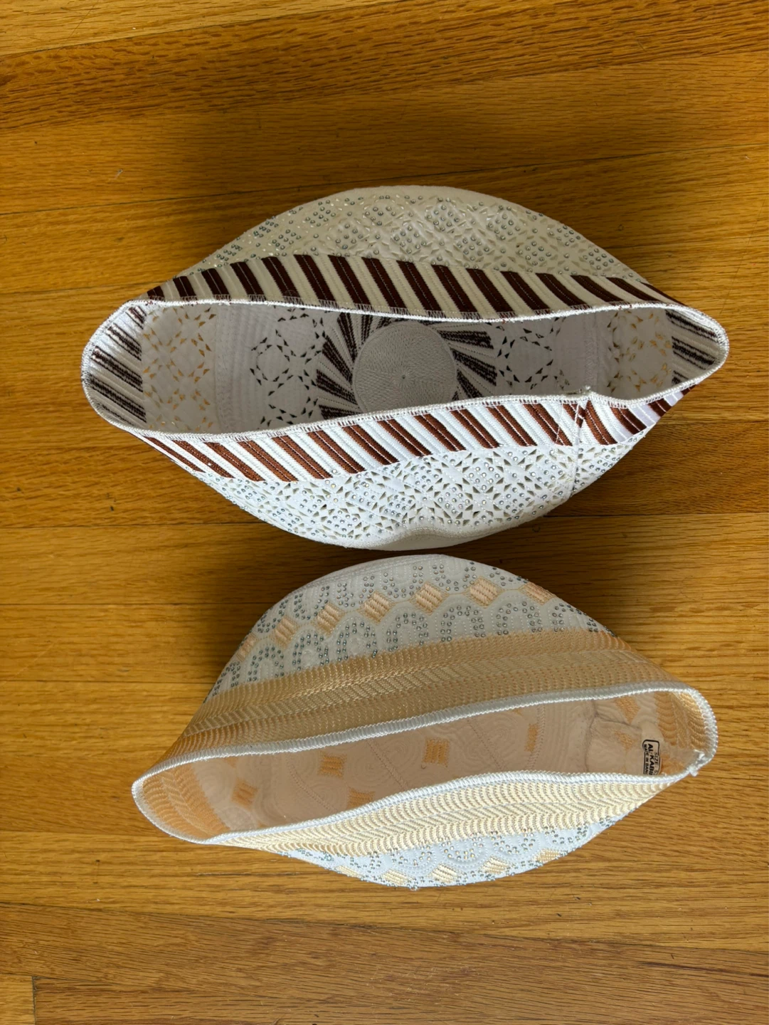 Embroidered Kufi Caps (Set of 2) - photo 2