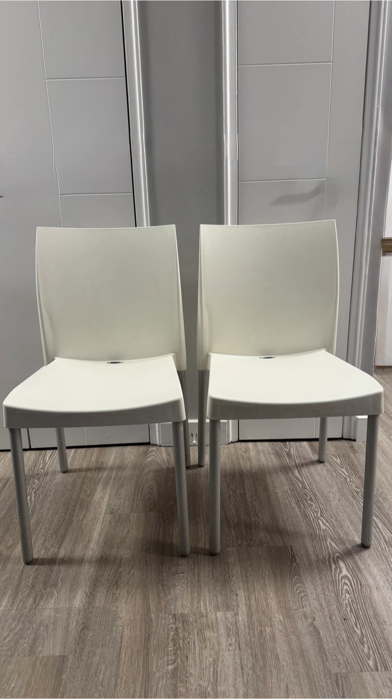 2 Pedrali Ice Chairs - (Both: 40)