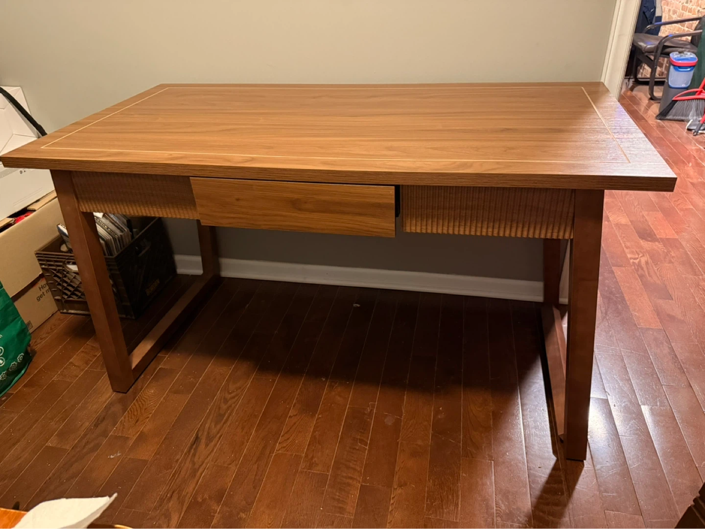 Wooden Desk with Drawer