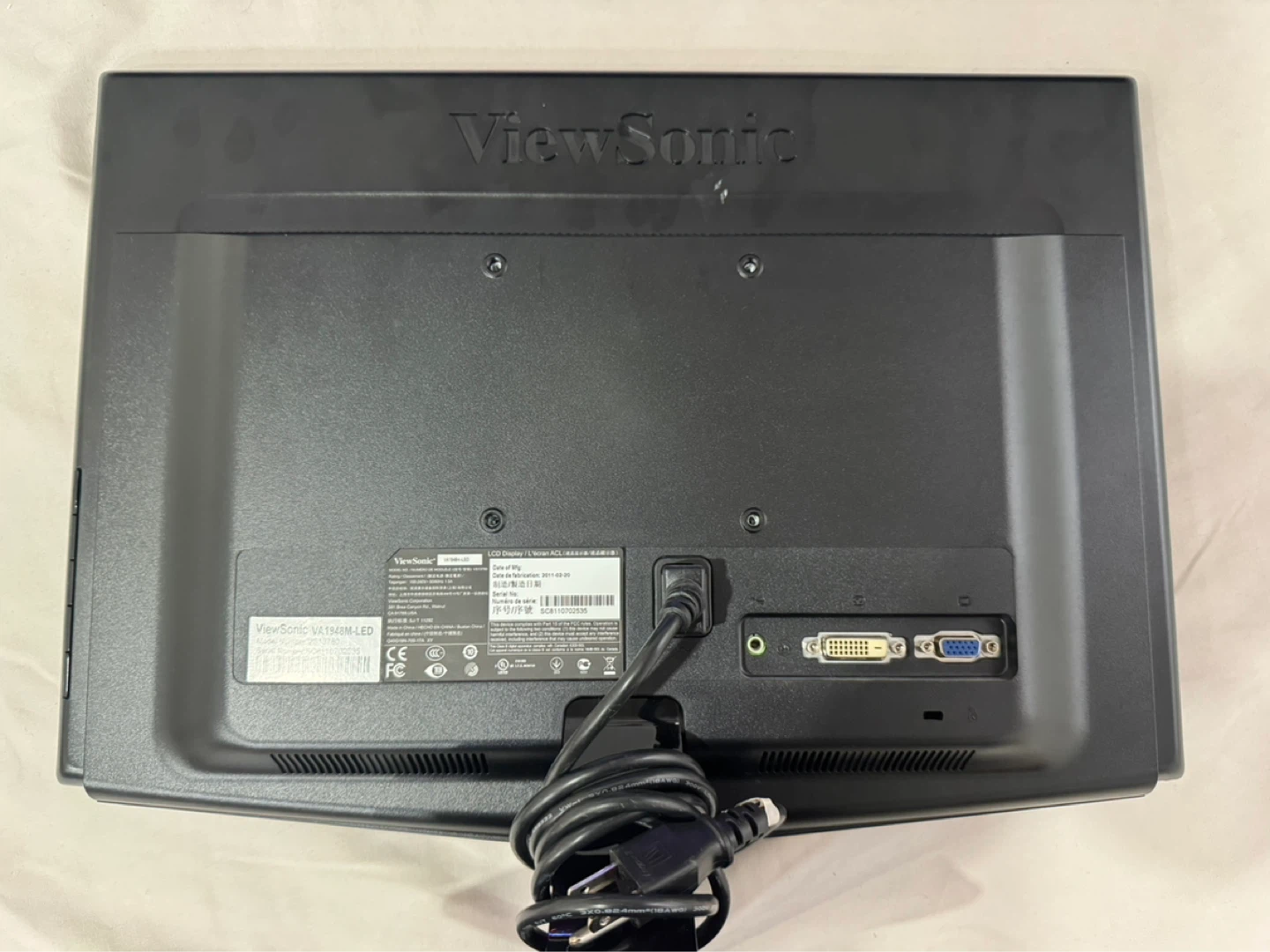 ViewSonic Monitor + Keyboard Bundle | Easy Plug & Play Setup - photo 5