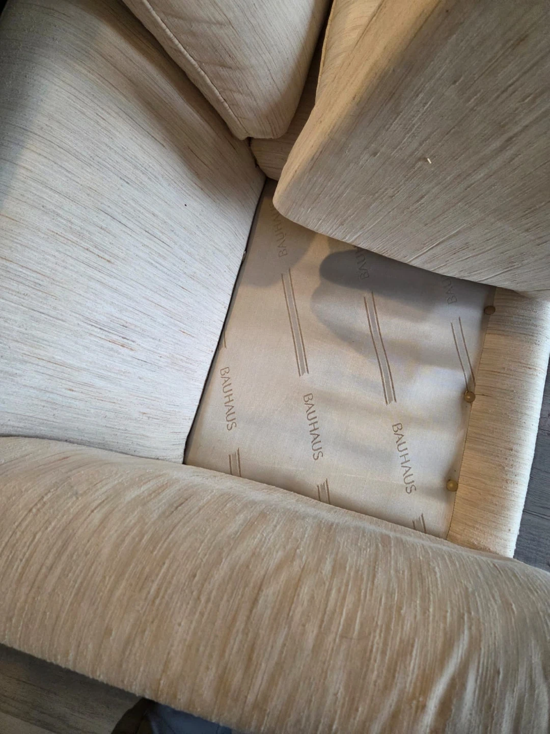 Bauhaus Sofa - Cream Upholstery - photo 2