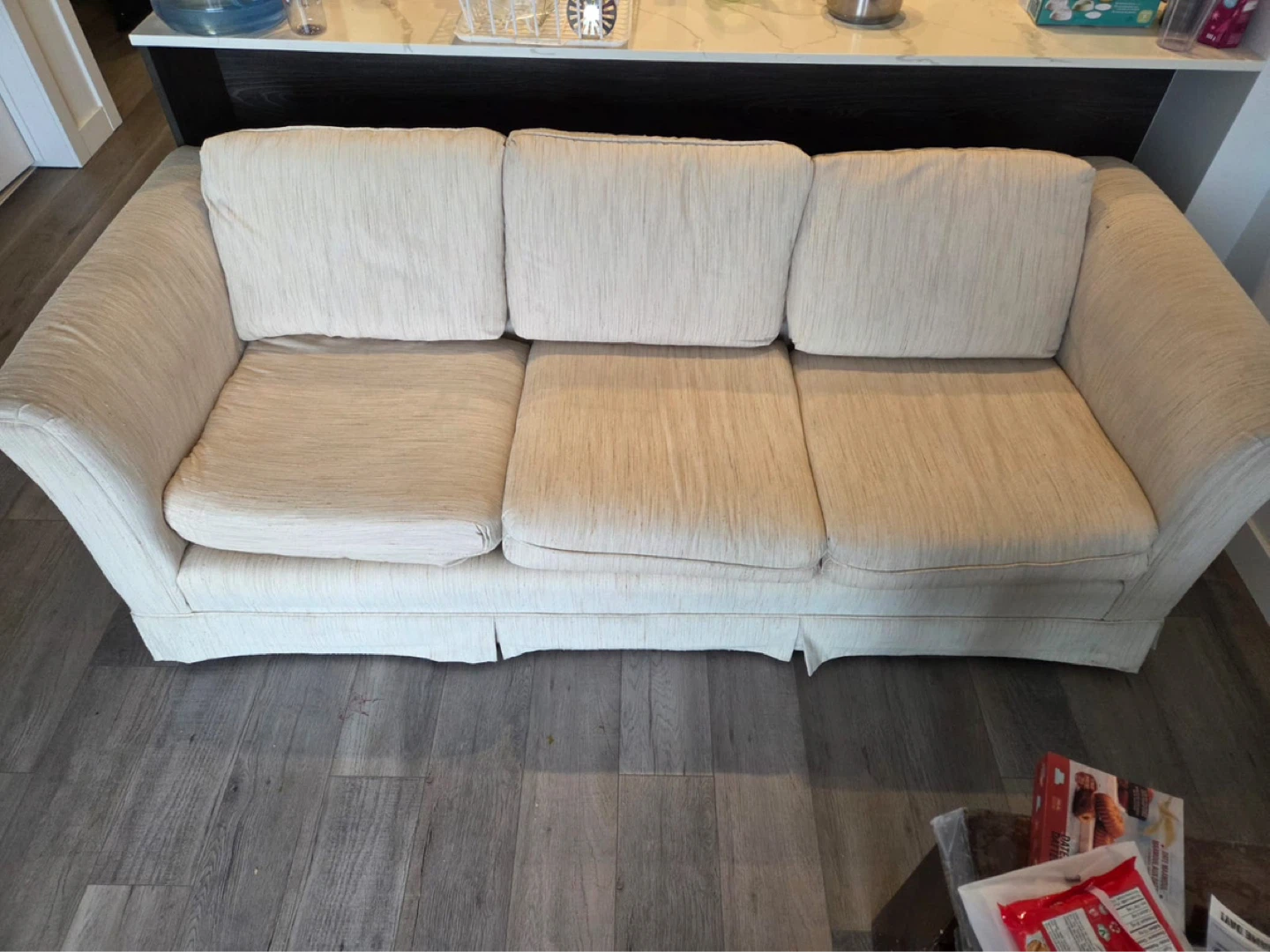 Bauhaus Sofa - Cream Upholstery