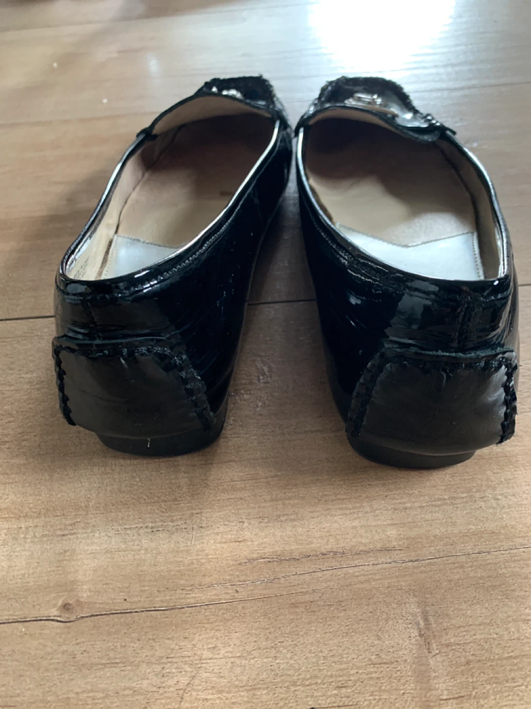 Michael Kors Black Patent Leather Loafers - photo 3