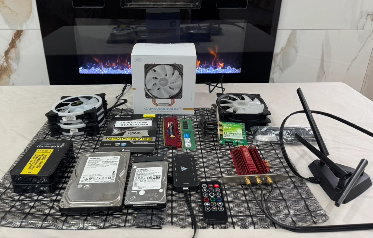 PC Parts Bundle (Cooler, 2TB HDDs, DDR4 RAM & More)