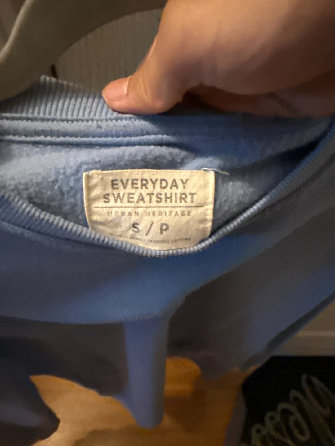 Urban Heritage Everyday Crewneck Sweatshirt Size S/P Blue - photo 2