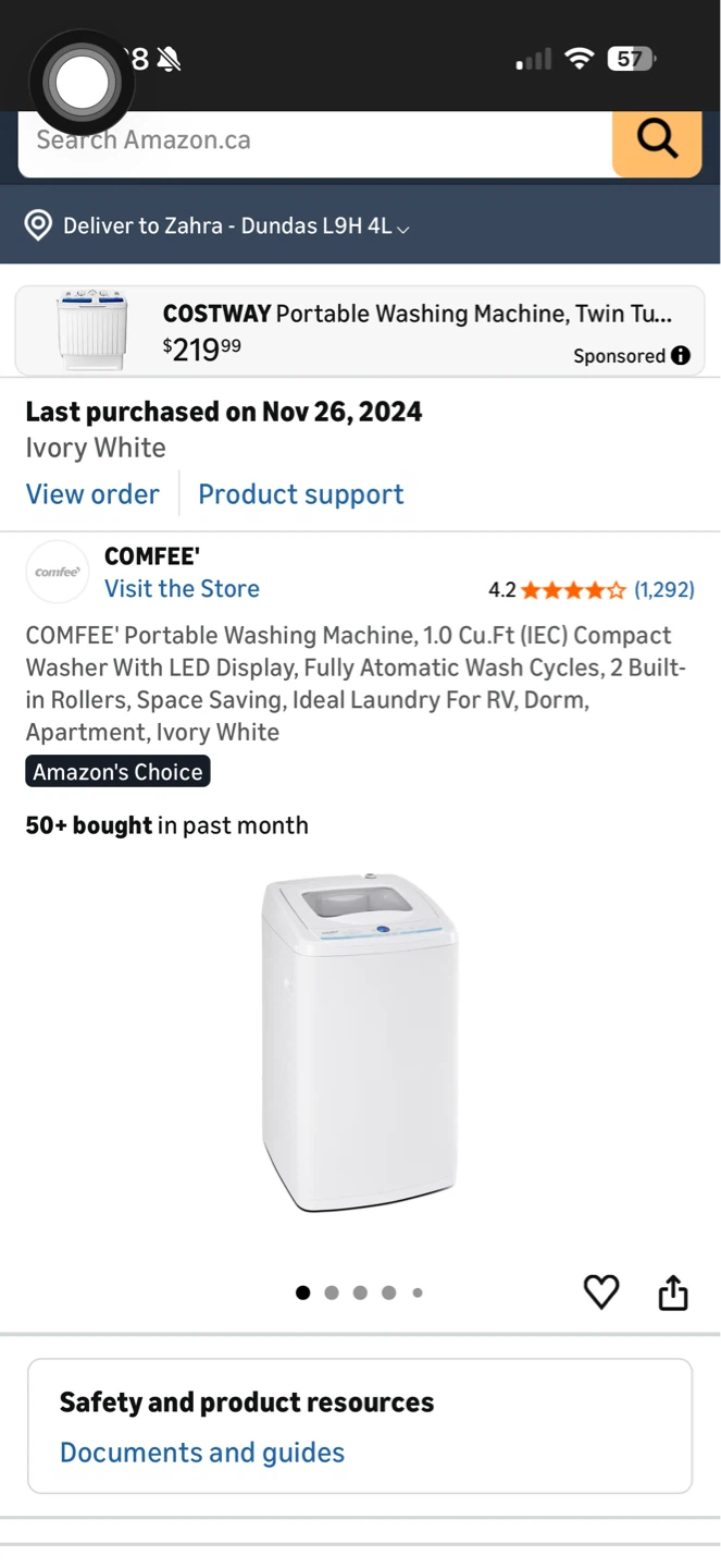 Comfee Portable Washing Machine - photo 2